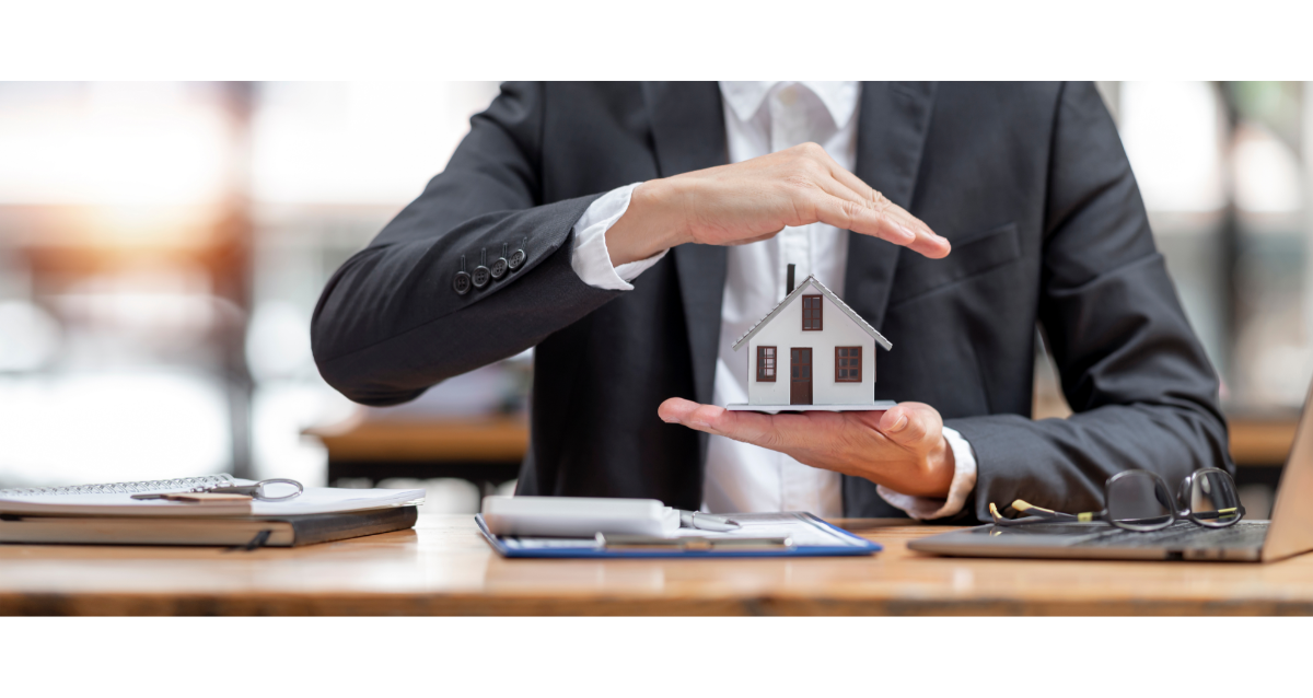 A person holding a card.