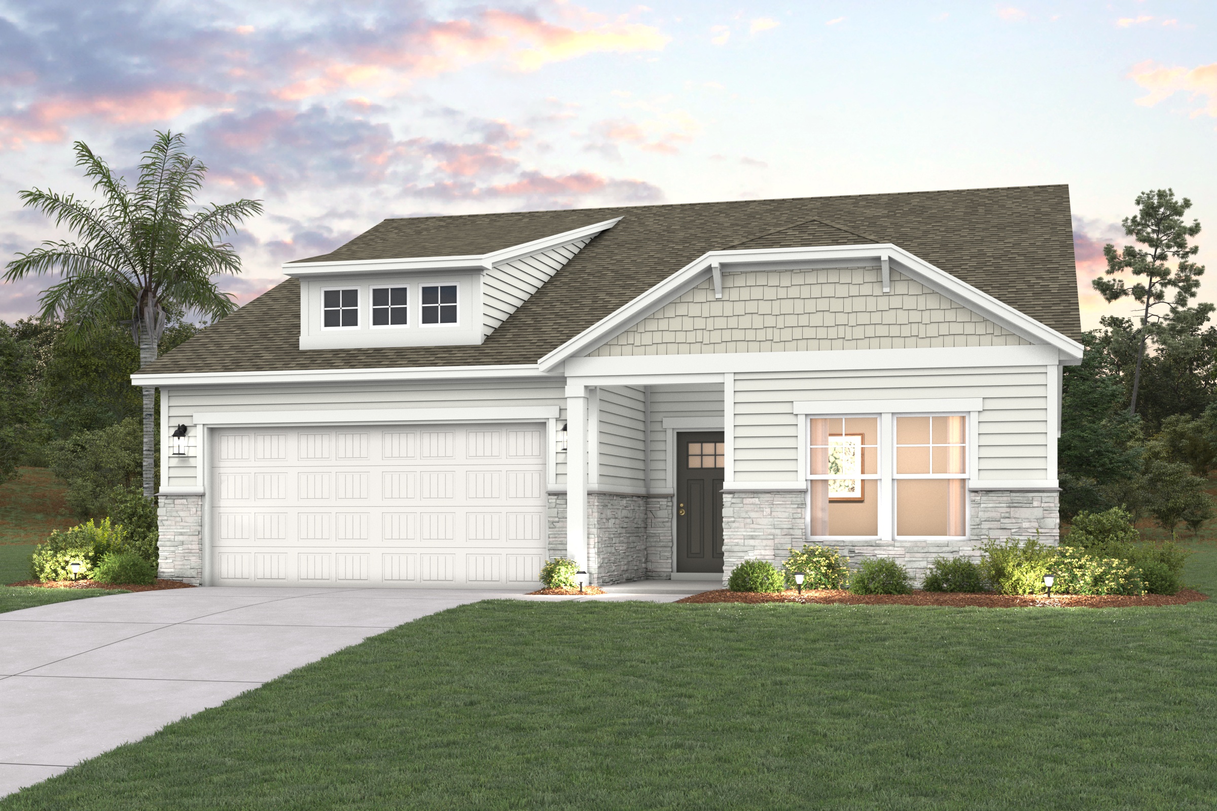 Sutherland II Elevation B31 Exterior Render