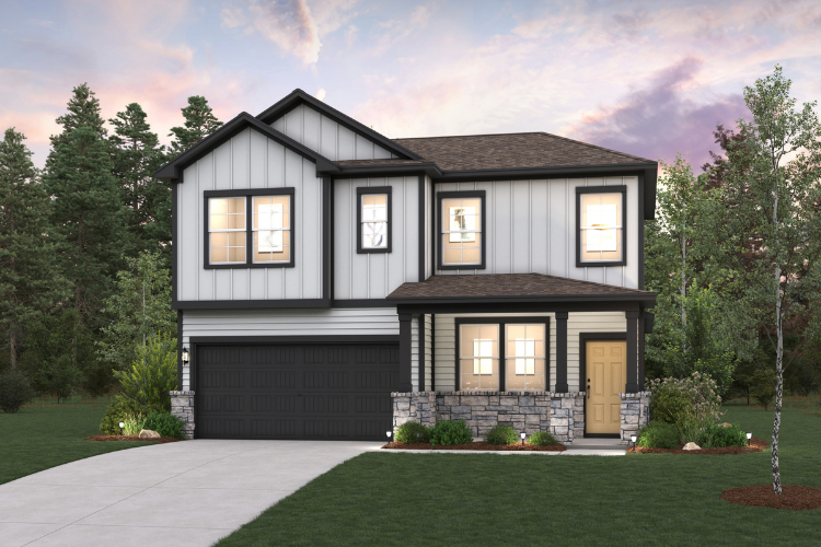 Primrose plan, elevation E
