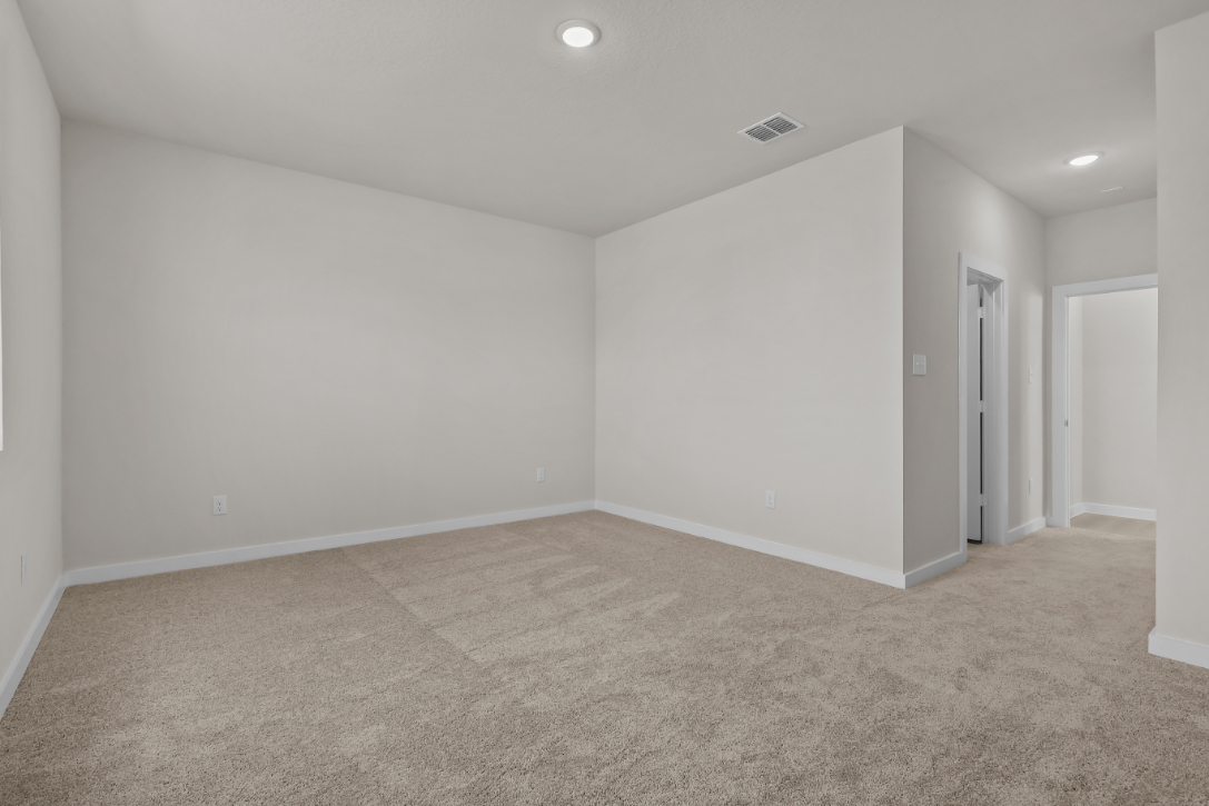 A room with white walls.