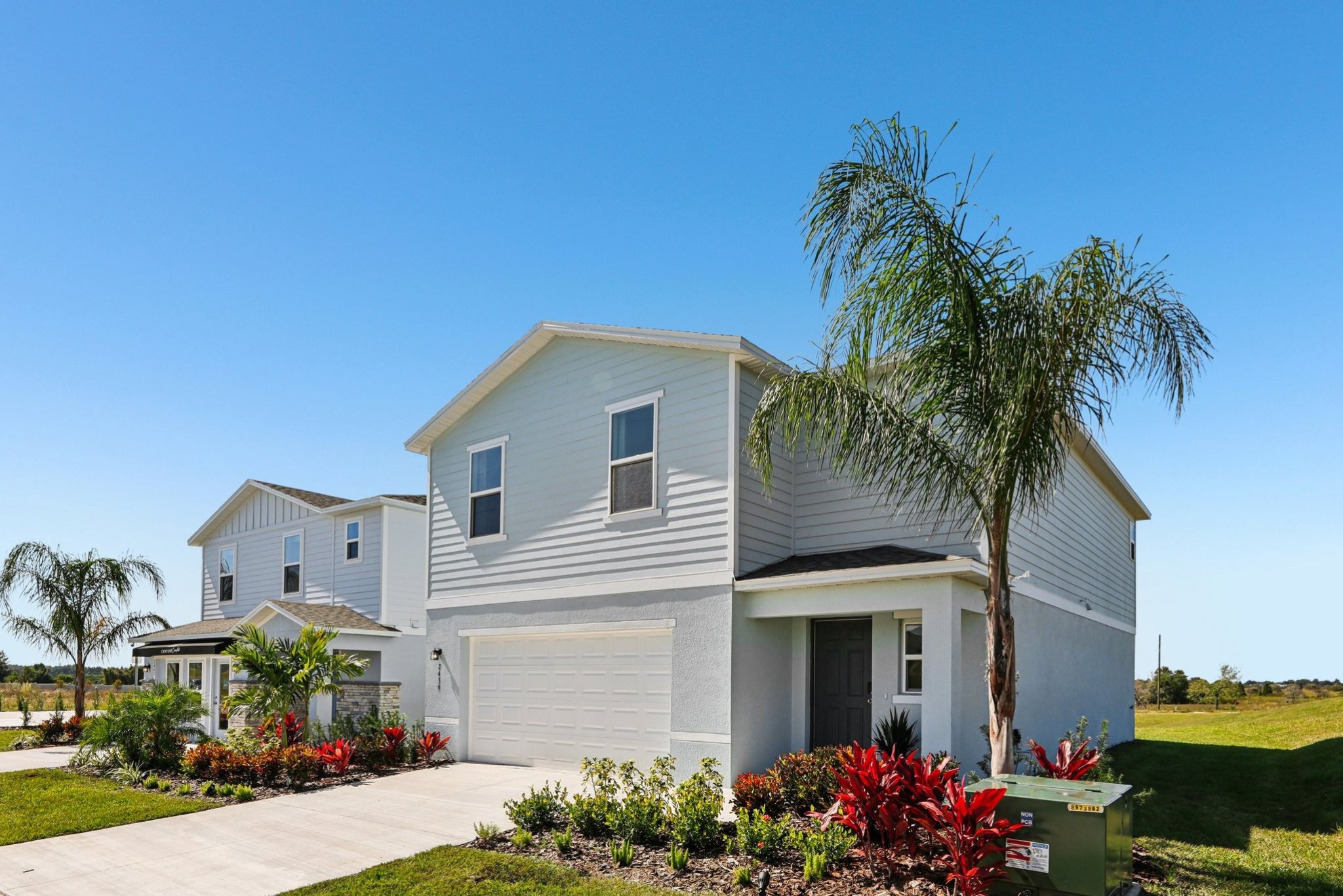 A kitchen and dining room.